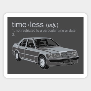 Timeless 190E Sticker